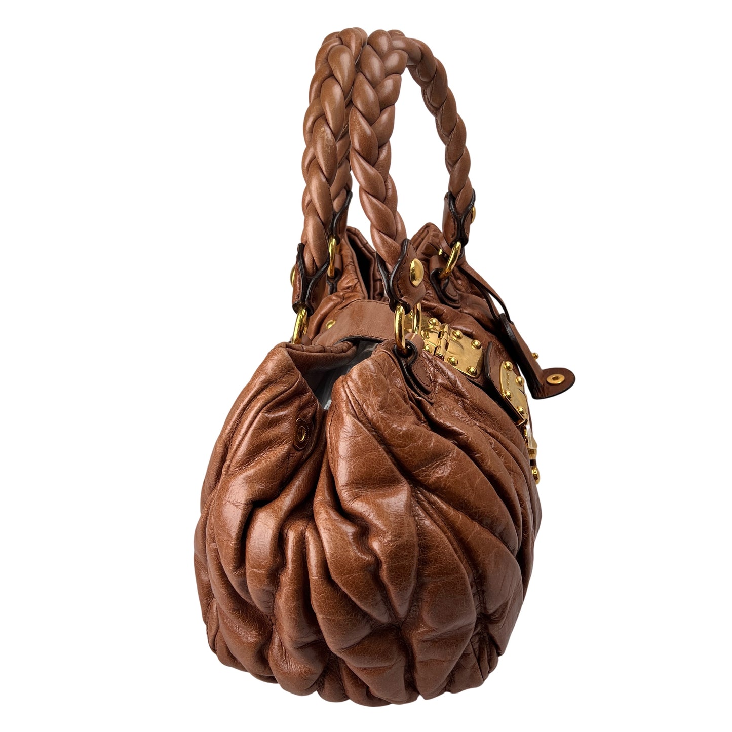 Miu Miu Brown Handle Bags A-15867