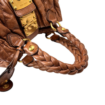 Miu Miu Brown Handle Bags A-15867
