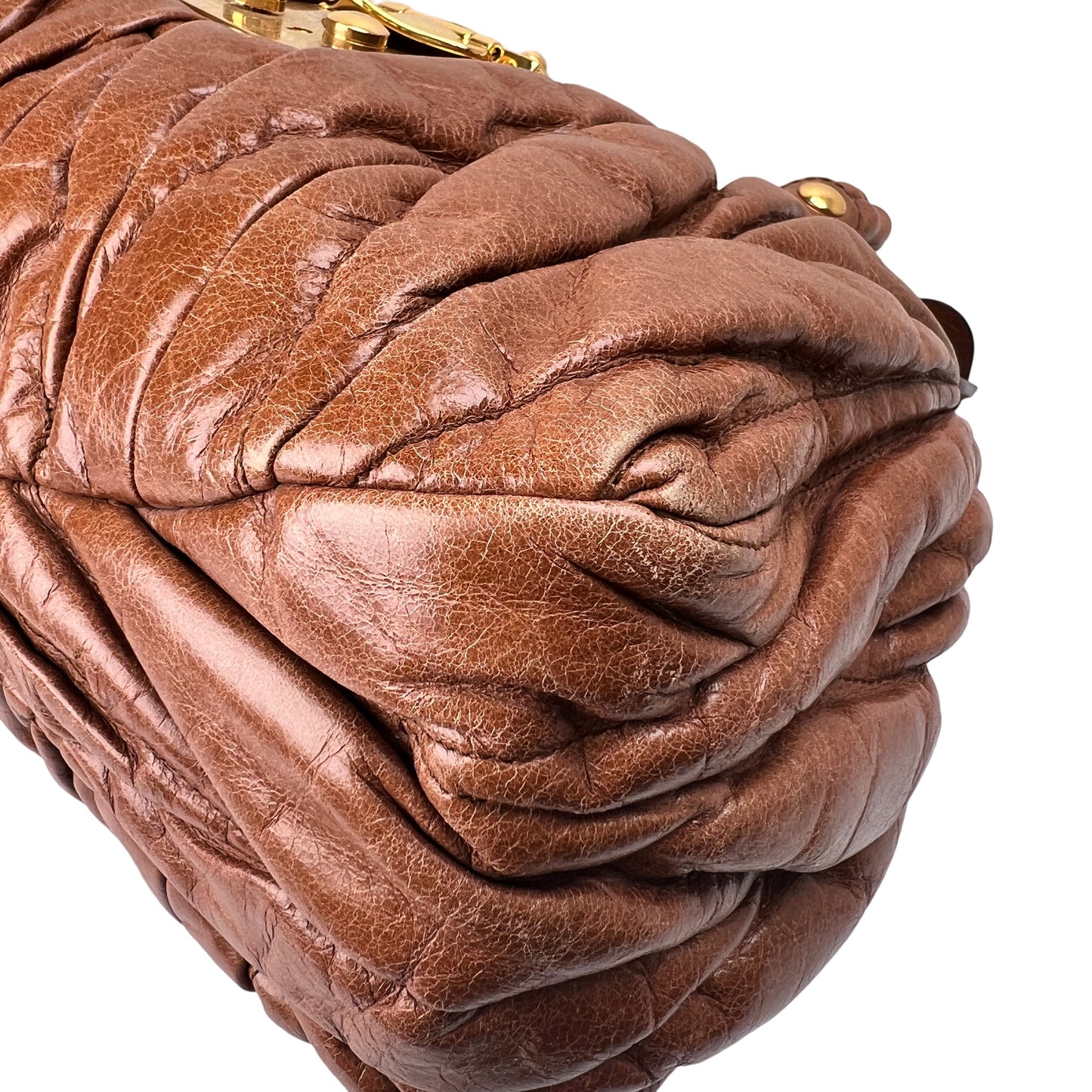 Miu Miu Brown Handle Bags A-15867