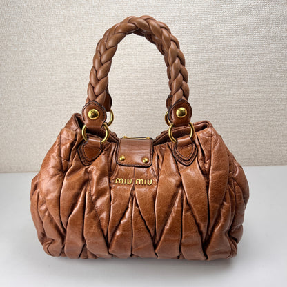Miu Miu Brown Handle Bags A-15867