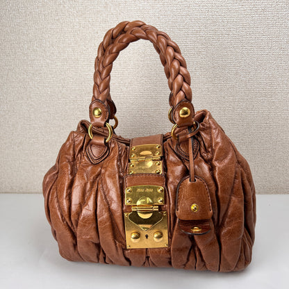 Miu Miu Brown Handle Bags A-15867