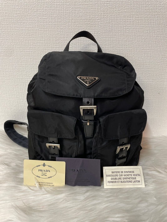 Prada Black Backpacks A-15868