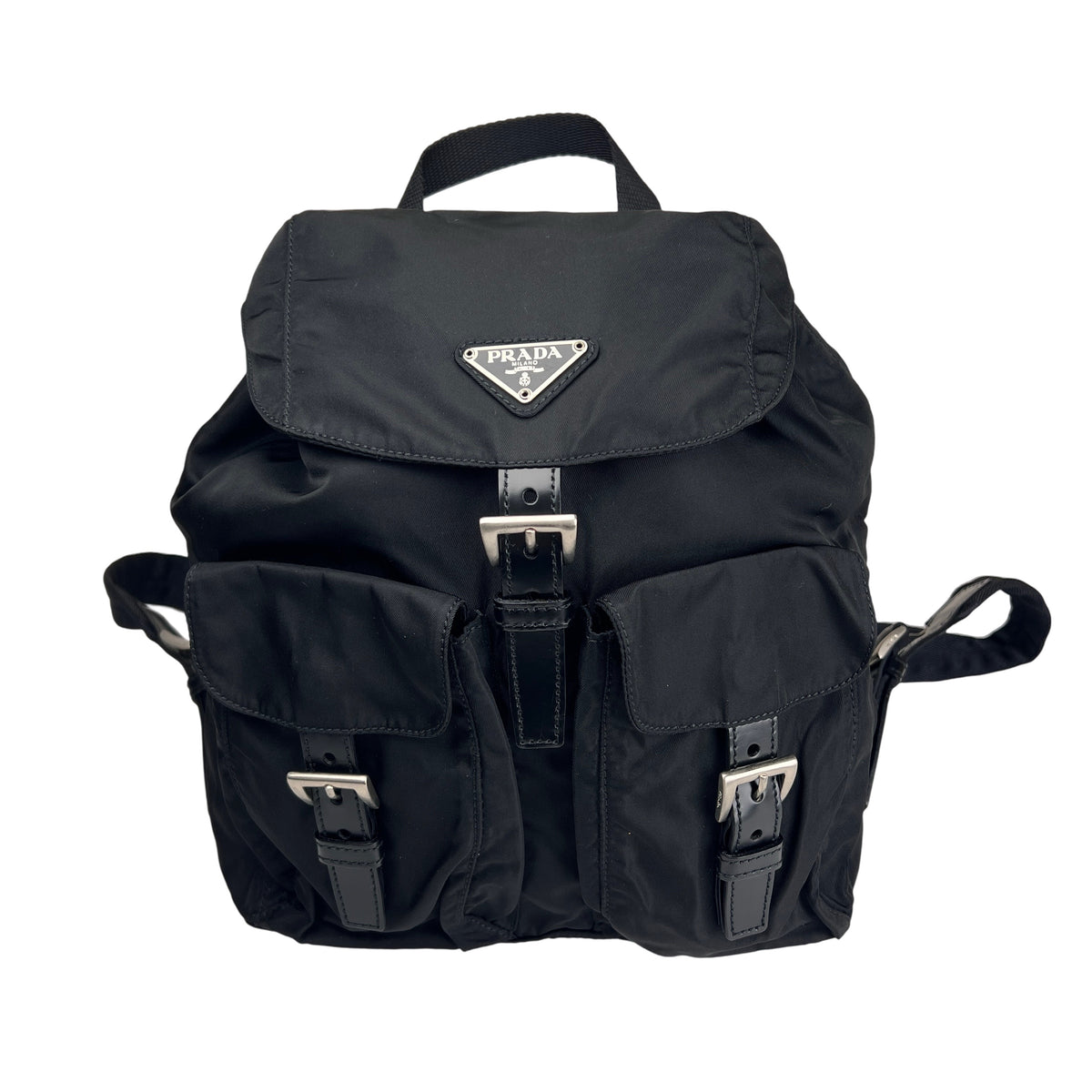 Prada Black Backpacks A-15868