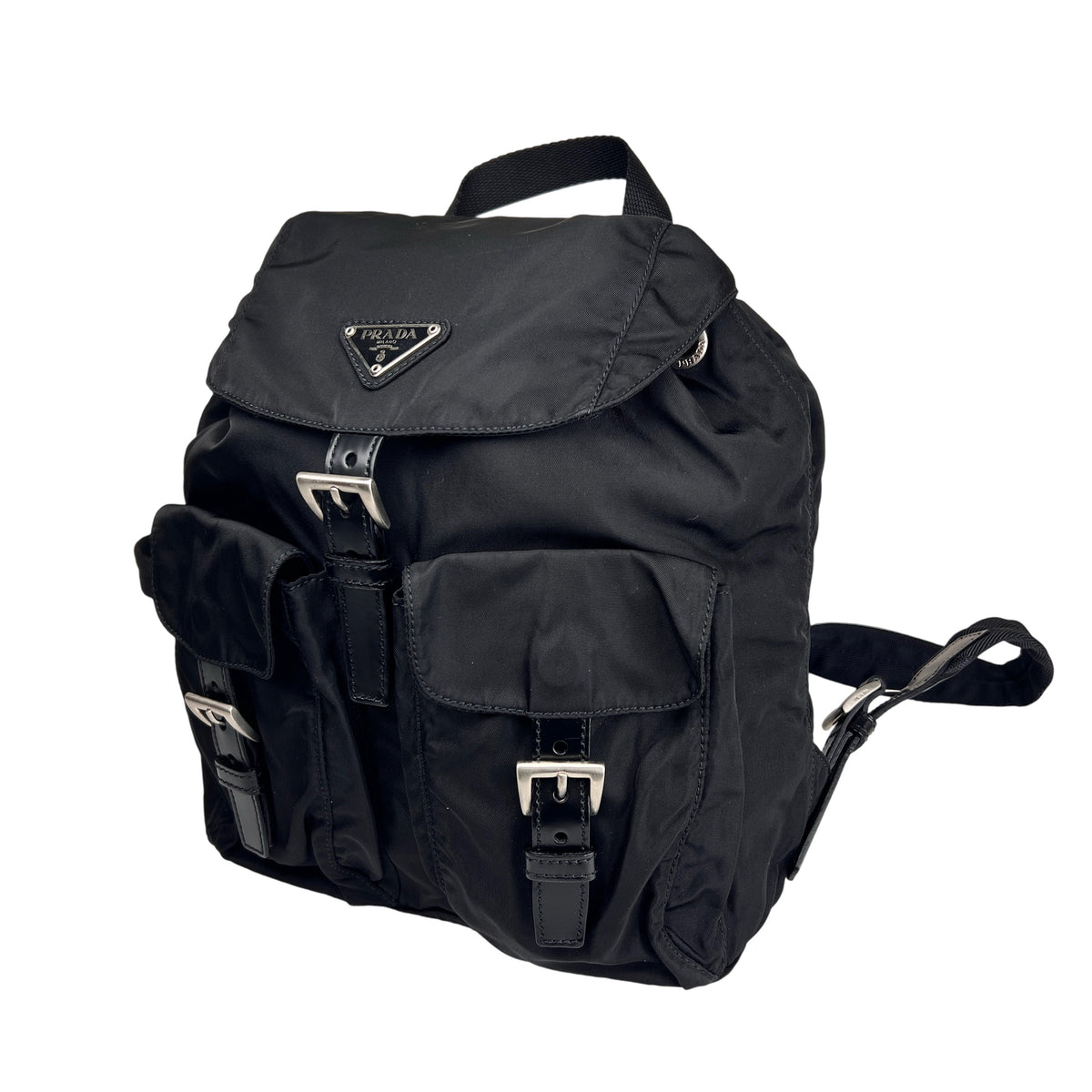 Prada Black Backpacks A-15868