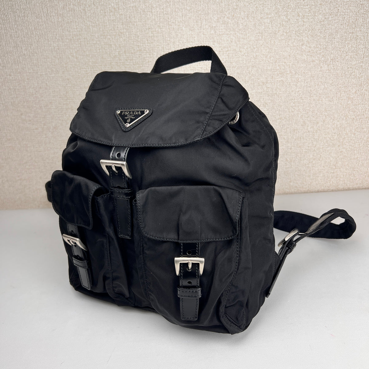 Prada Black Backpacks A-15868