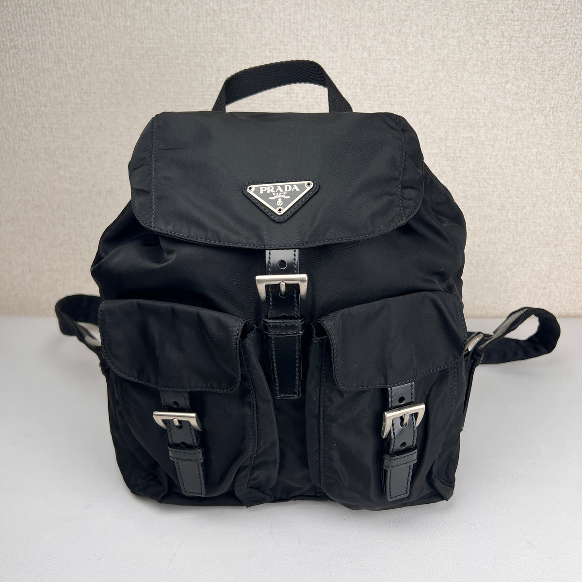 Prada Black Backpacks A-15868