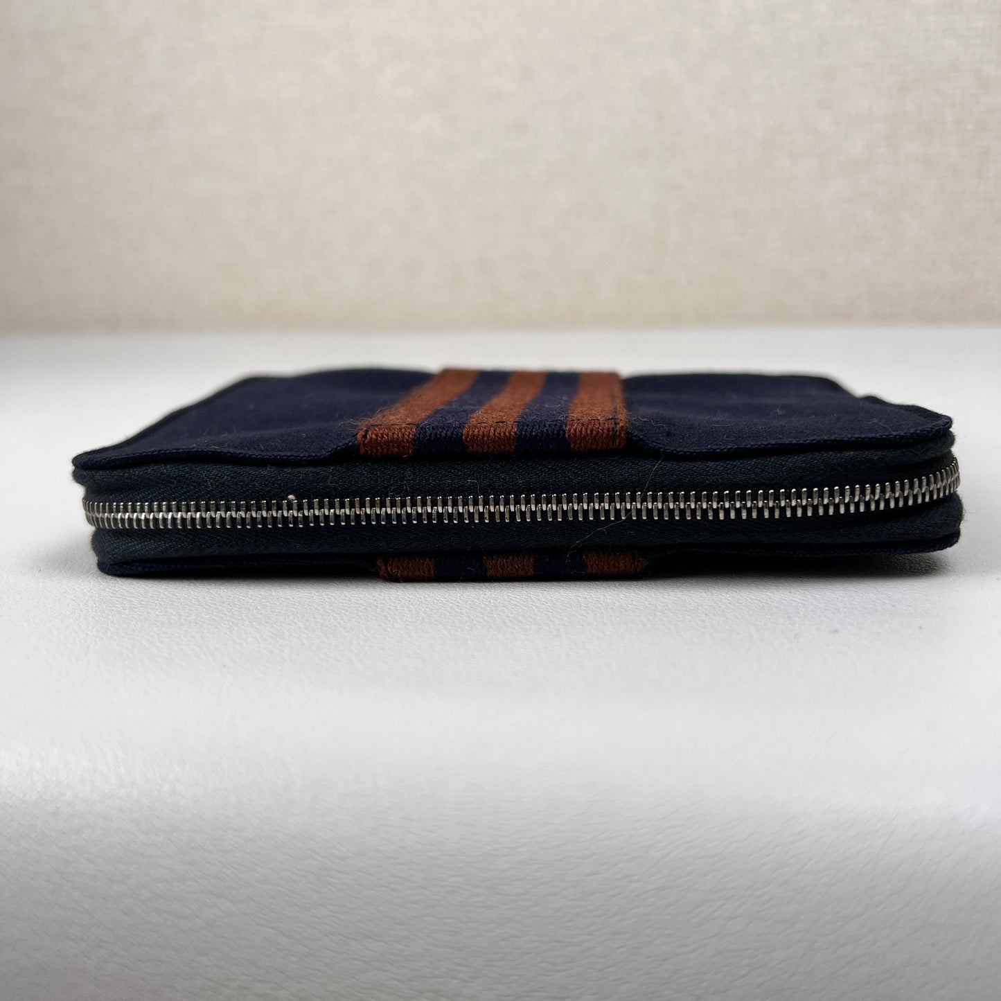 Hermes Navy Small goods A-15875