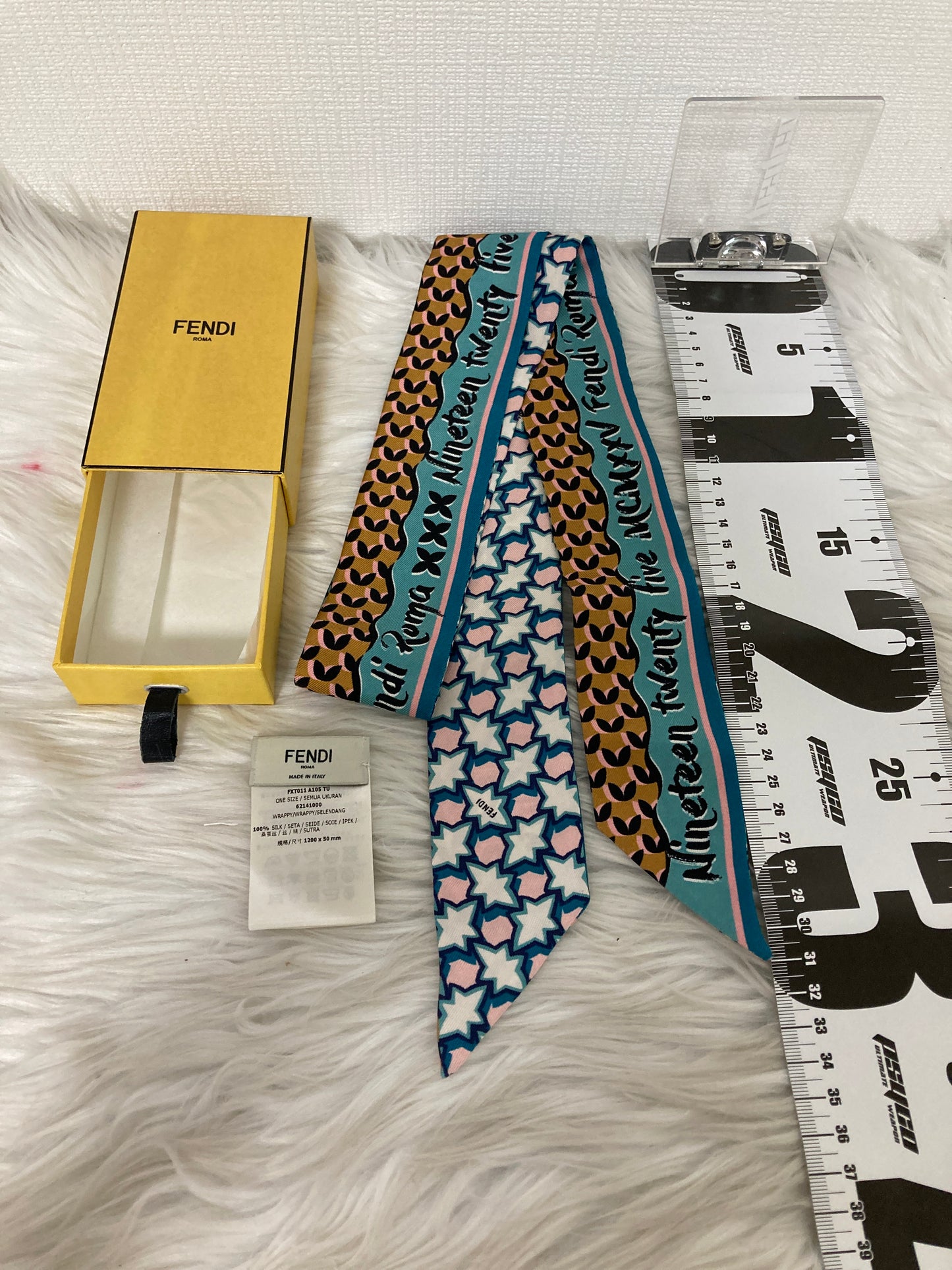 Fendi Blue Scarves A-15881