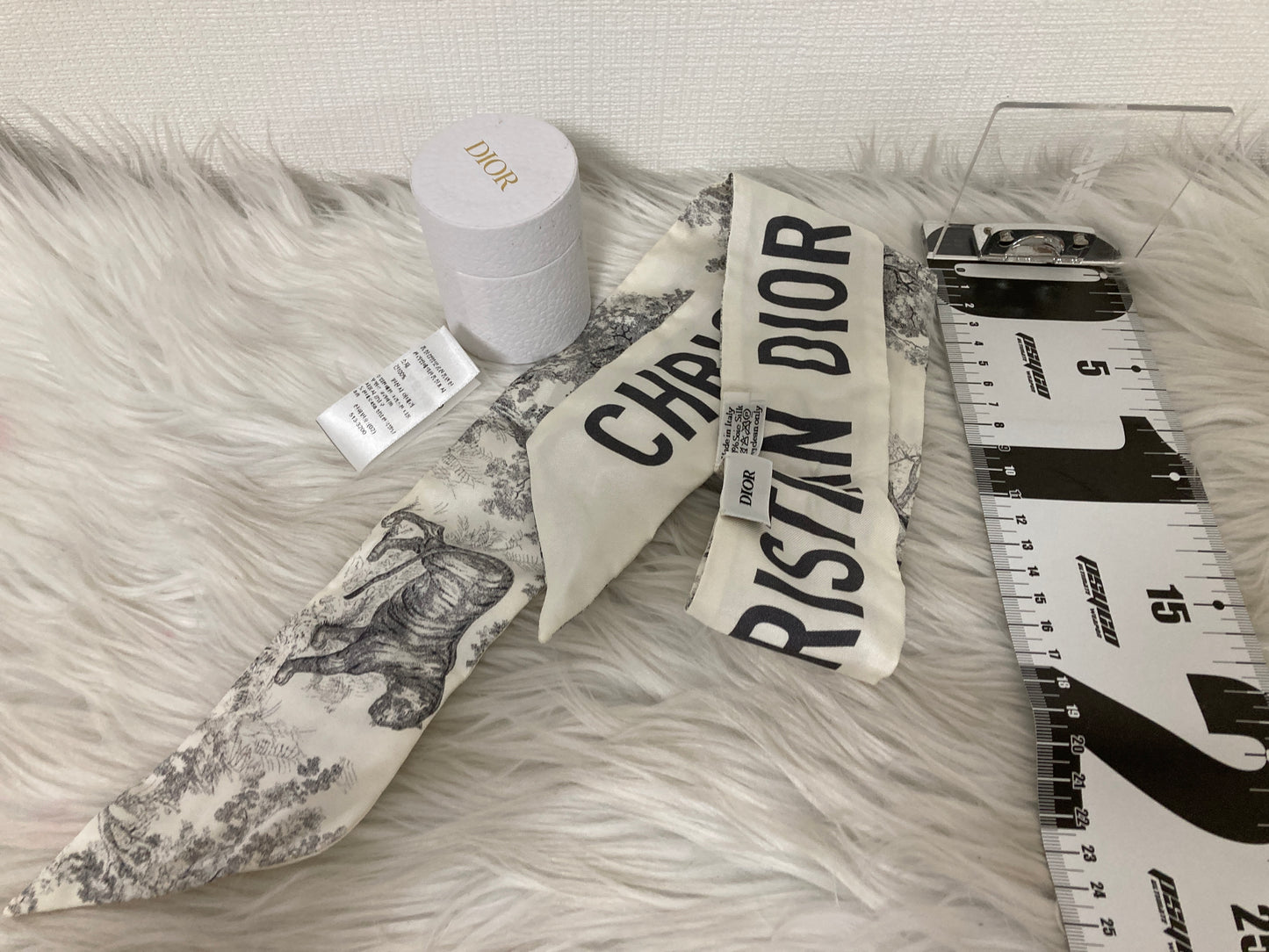 Dior White Scarves A-15885