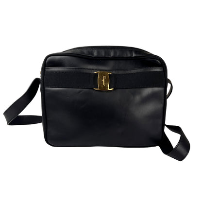 Ferragamo Black Handle Bags A-15891