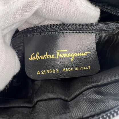 Ferragamo Black Handle Bags A-15891