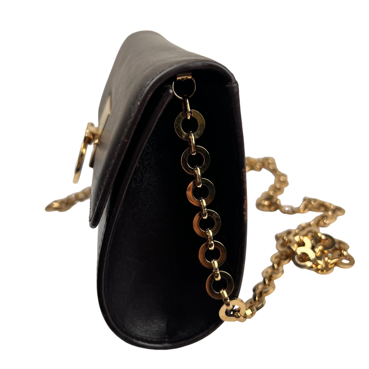Ferragamo Brown Shoulder Bags A-15892