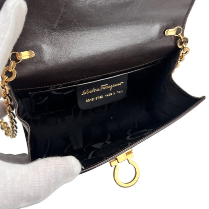 Ferragamo Brown Shoulder Bags A-15892