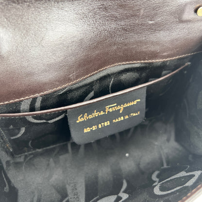 Ferragamo Brown Shoulder Bags A-15892