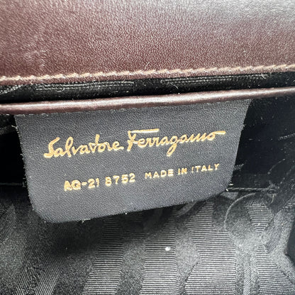 Ferragamo Brown Shoulder Bags A-15892