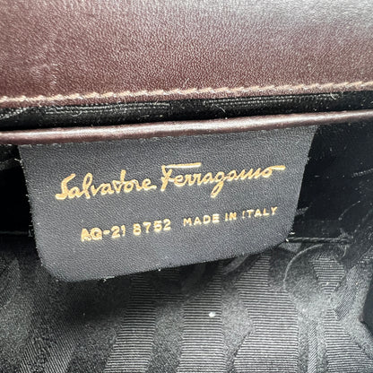 Ferragamo Brown Shoulder Bags A-15892