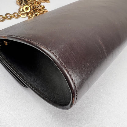 Ferragamo Brown Shoulder Bags A-15892