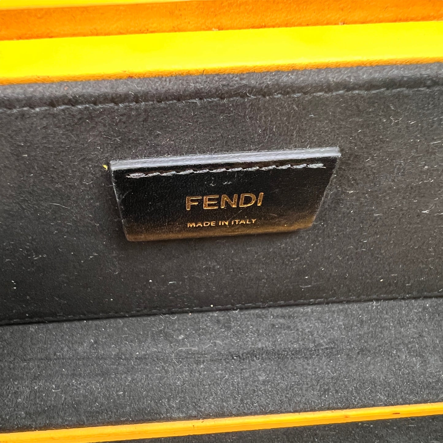 Fendi Yellow Shoulder Bags A-15896