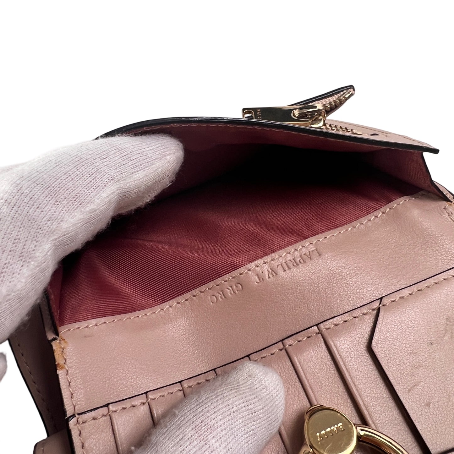 Bally Pink Wallets A-15912