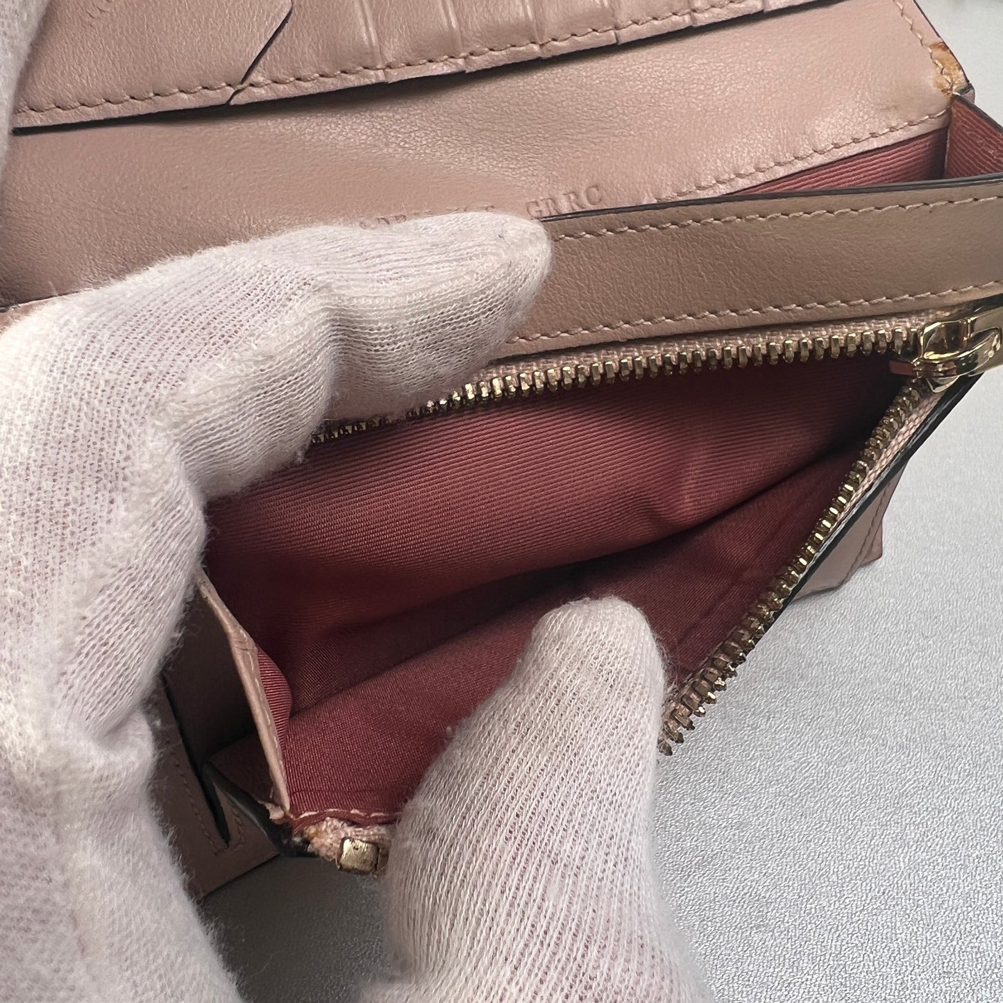 Bally Pink Wallets A-15912