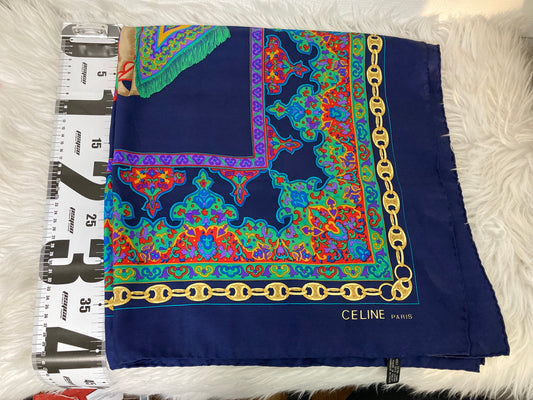 Celine Navy Scarves A-15917