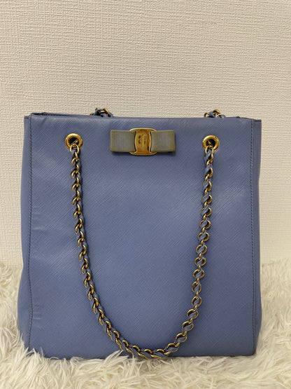 Ferragamo Blue Shoulder Bags A-15920