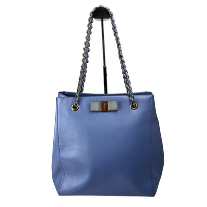 Ferragamo Blue Shoulder Bags A-15920