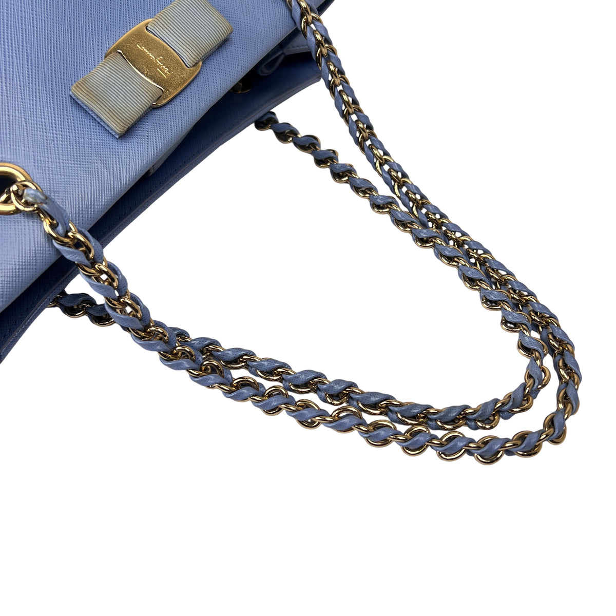 Ferragamo Blue Shoulder Bags A-15920
