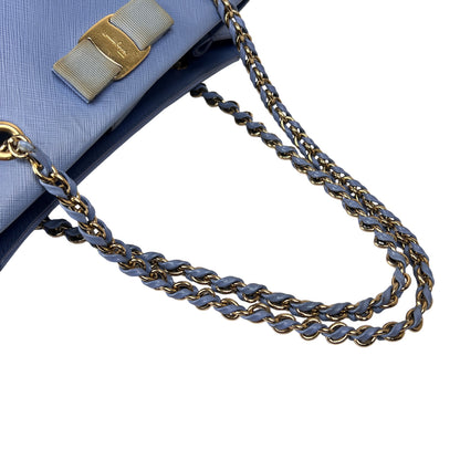 Ferragamo Blue Shoulder Bags A-15920
