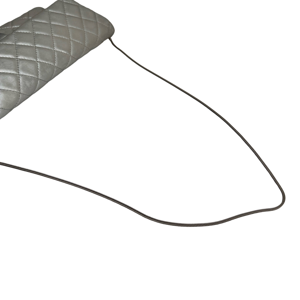 Chanel Silver Shoulder Bags A-15926