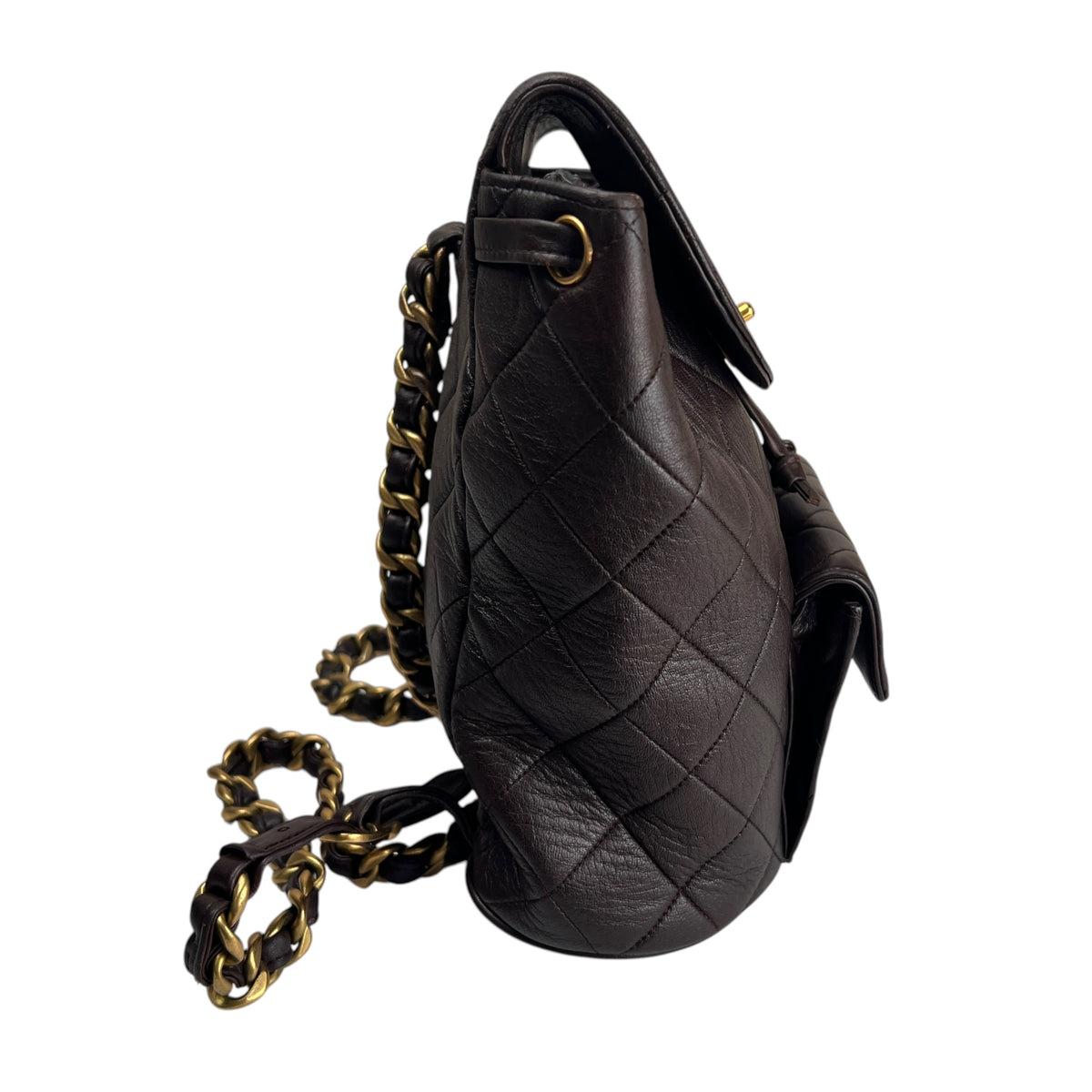 Chanel Brown Shoulder Bags A-15927