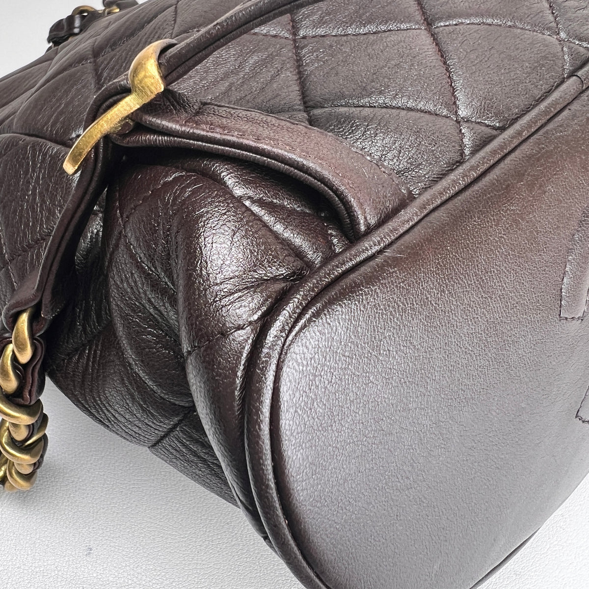Chanel Brown Shoulder Bags A-15927