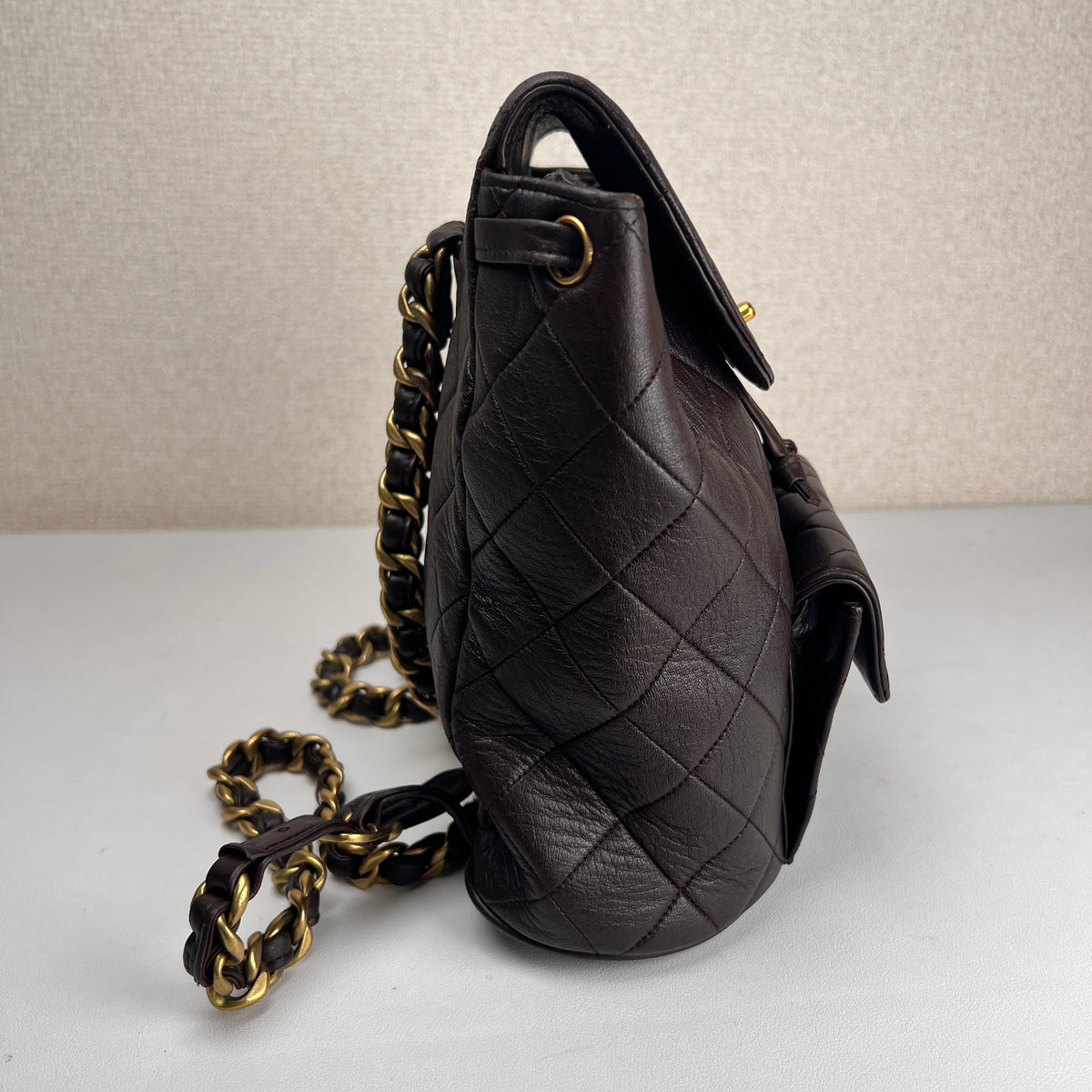 Chanel Brown Shoulder Bags A-15927