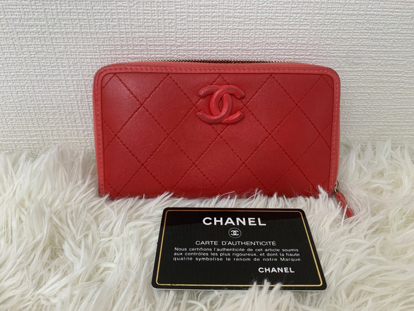 Chanel Pink Wallets A-15932