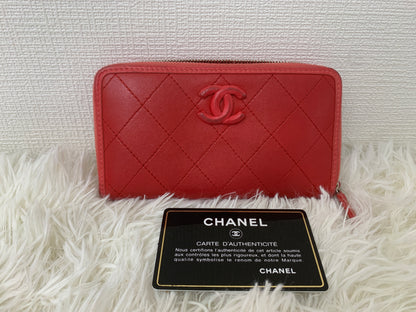 Chanel Pink Wallets A-15932