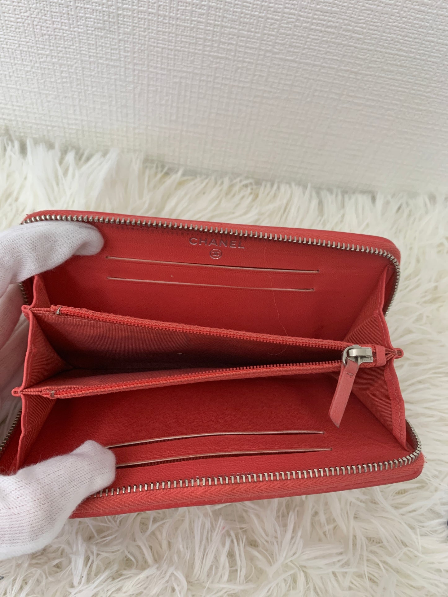 Chanel Pink Wallets A-15932