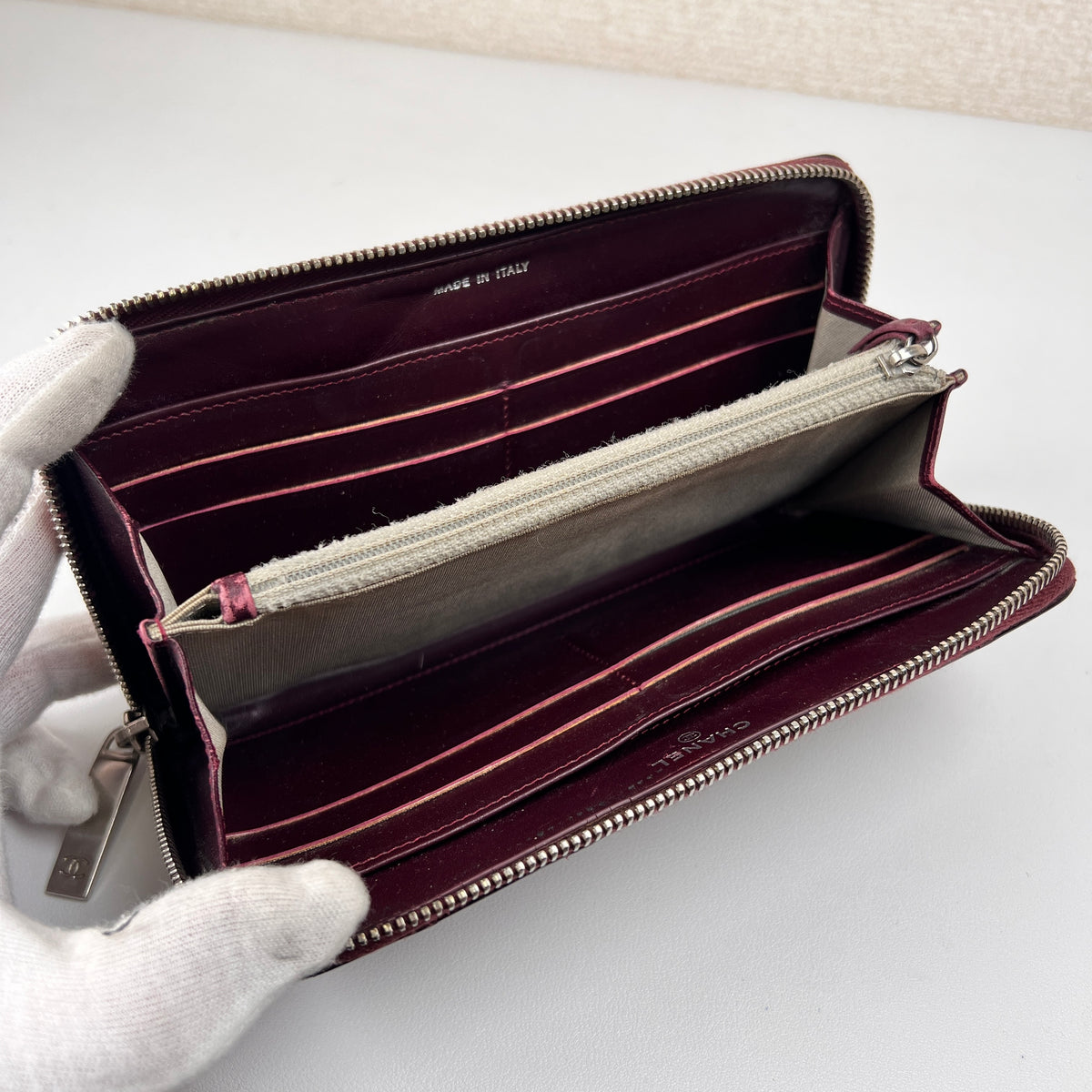 Chanel Red Wallets A-15934