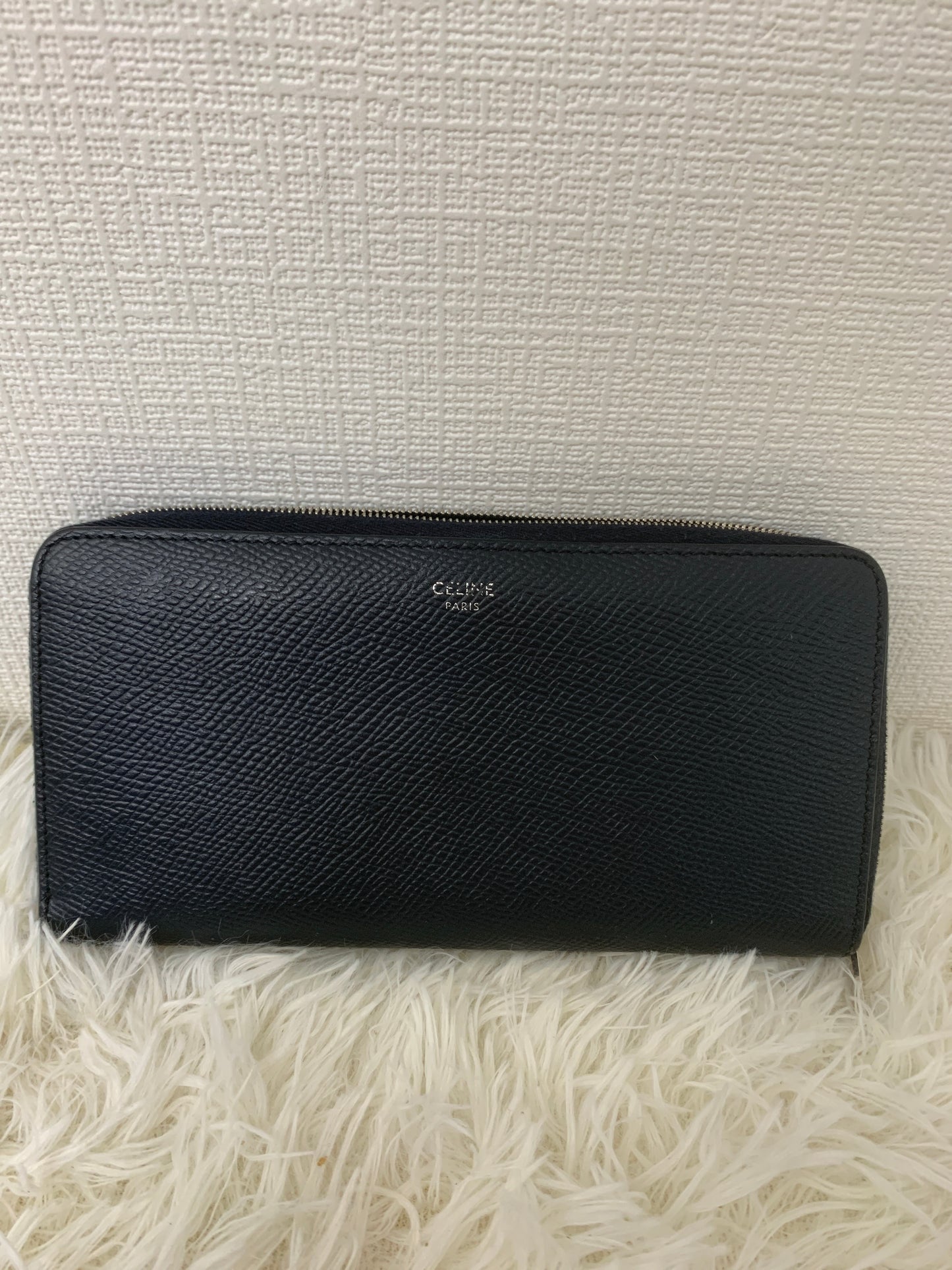 Celine Navy Wallets A-15962