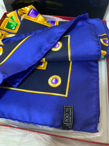 Celine Navy Scarves A-15965