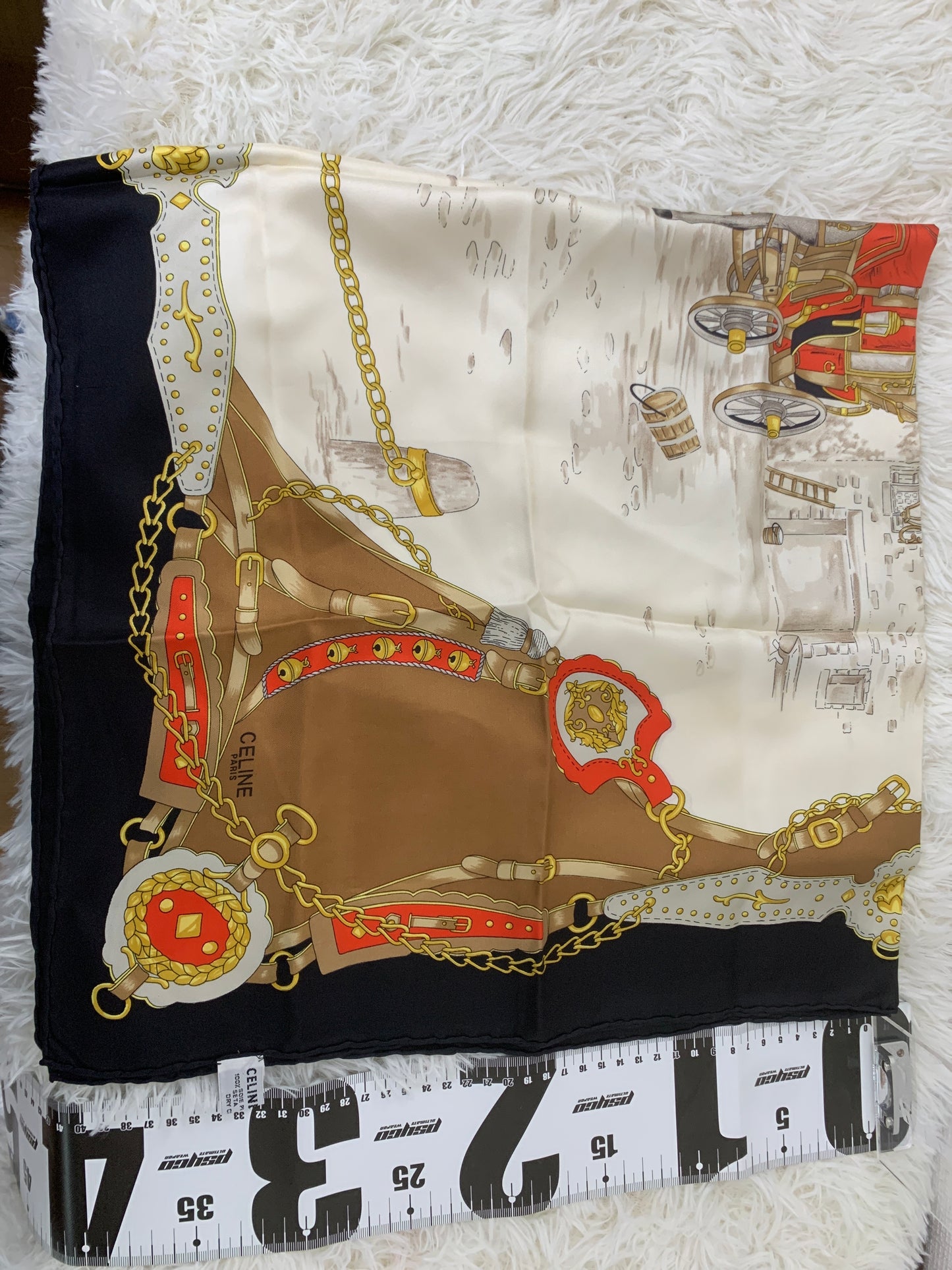 Celine Beige Scarves A-15976