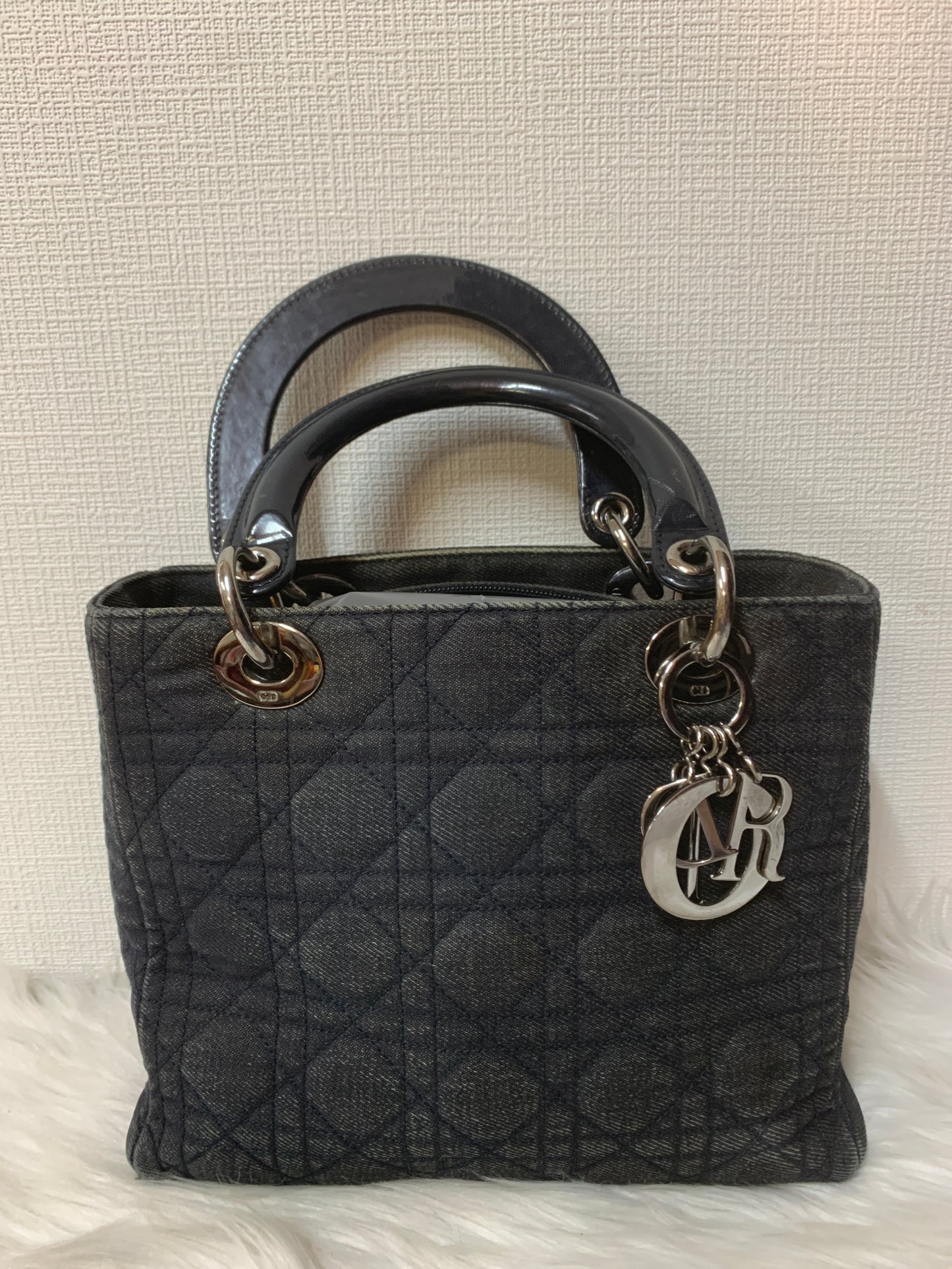 Dior Gray Handle Bags A-15981