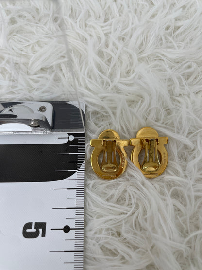 Ferragamo Gold Earrings A-15982