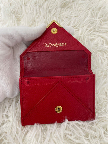 Saint Laurent Red Wallets A-15985