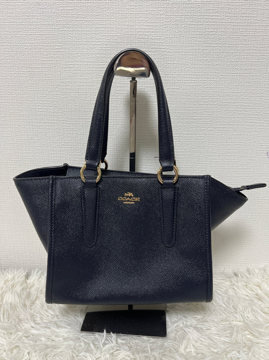 Coach Navy Shoulder Bags A-15994