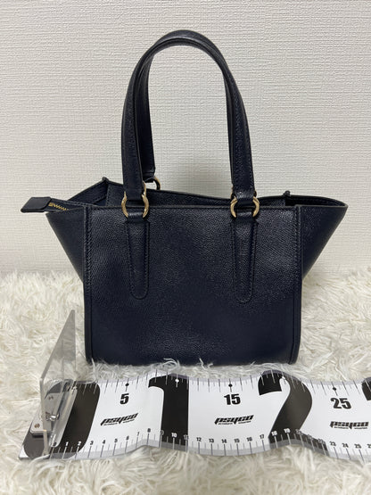 Coach Navy Shoulder Bags A-15994