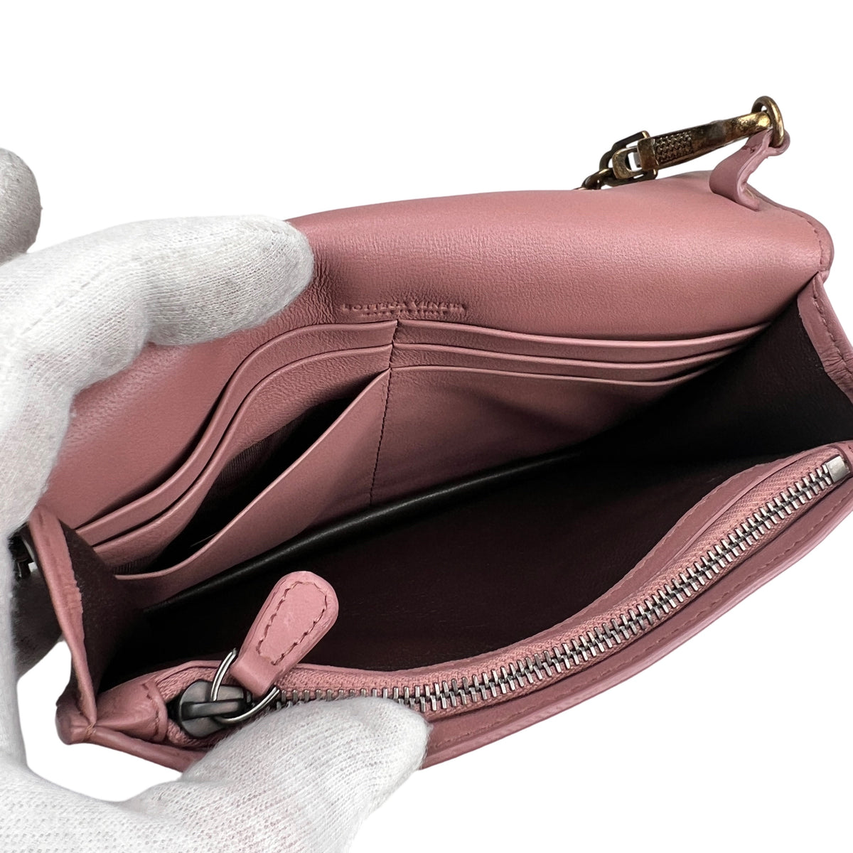 Bottega Veneta Pink Wallets A-15996