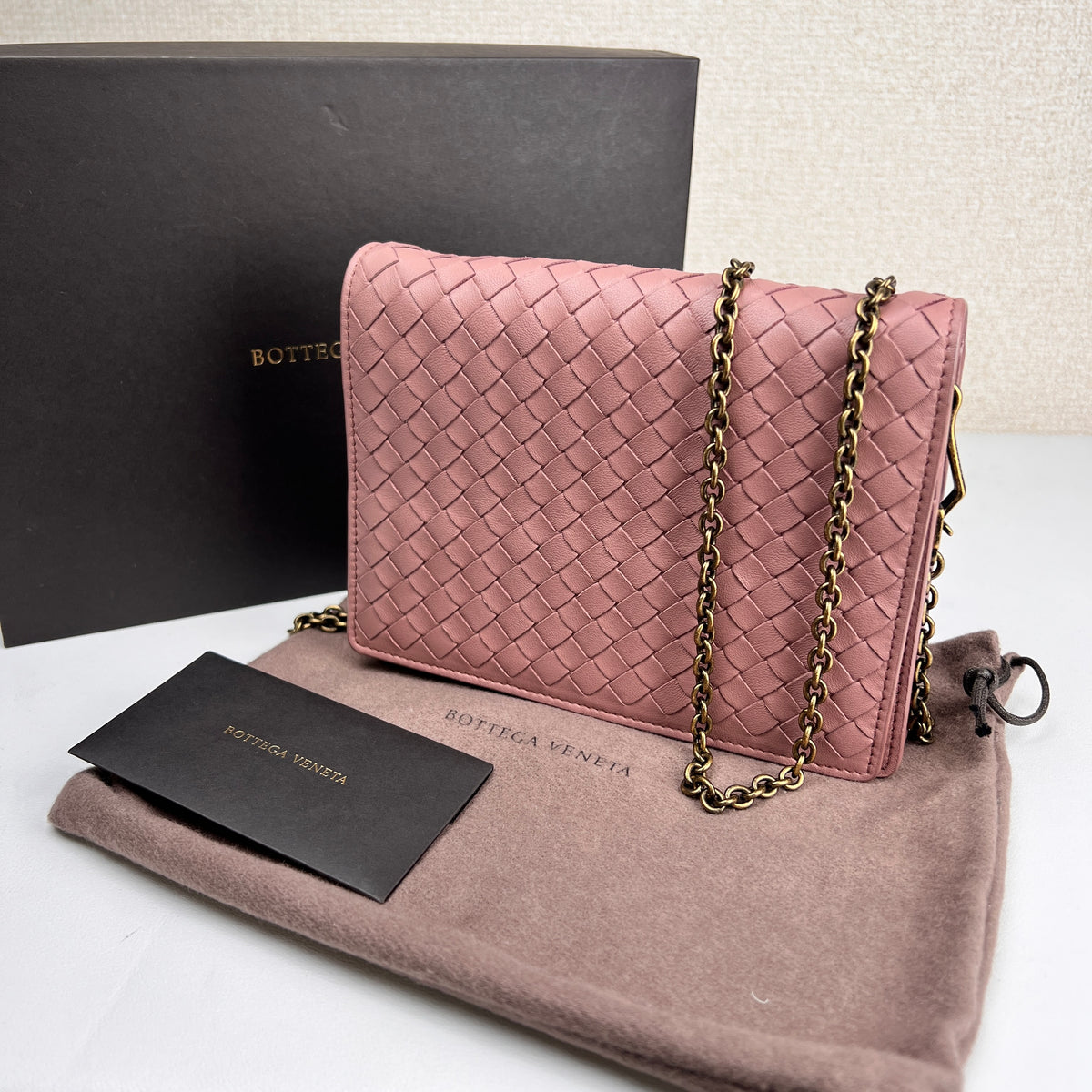 Bottega Veneta Pink Wallets A-15996