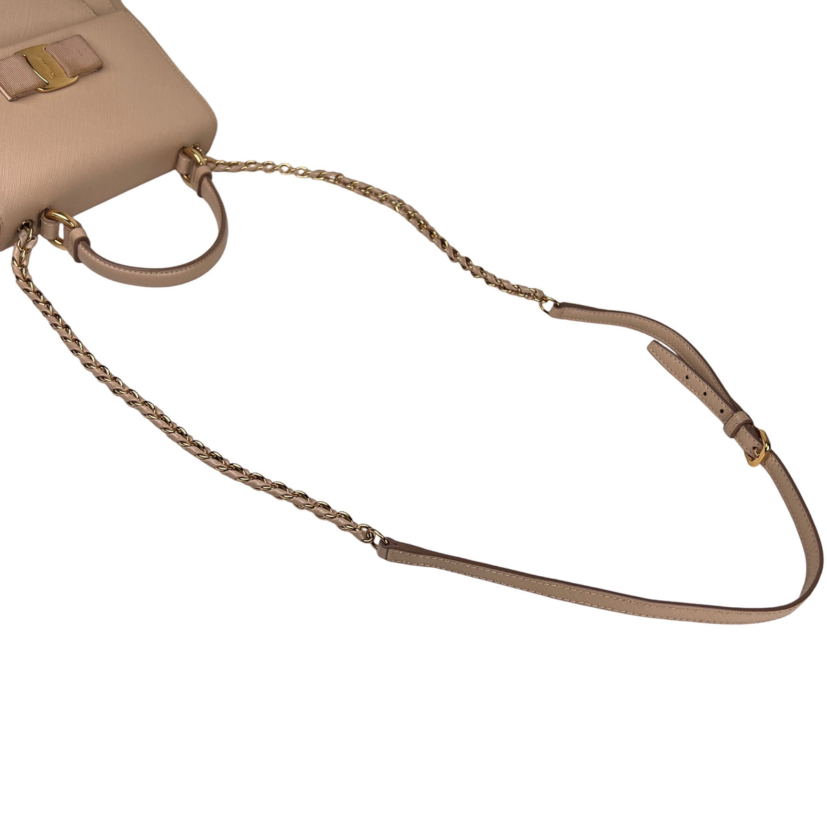 Ferragamo Beige Handle Bags A-15998