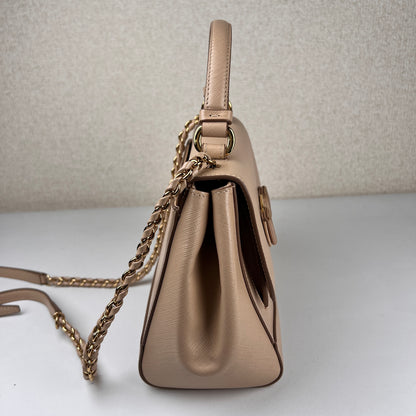 Ferragamo Beige Handle Bags A-15998