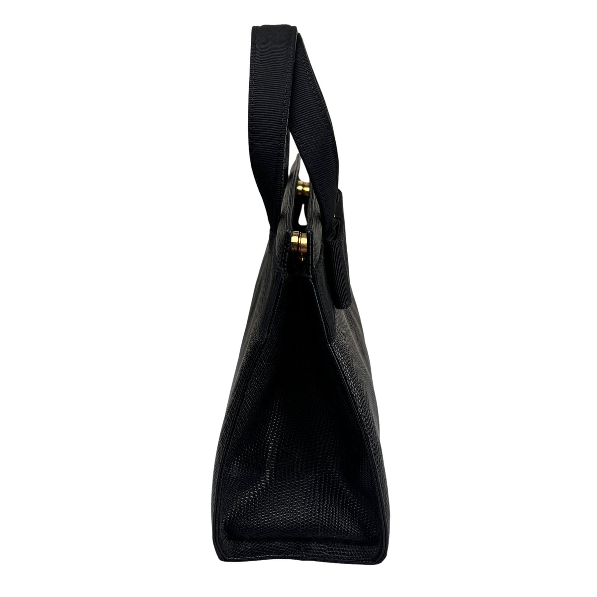 Ferragamo Black Handle Bags A-16003